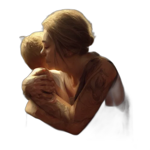 photorealistic, concept art, oil painting, pixel art transparent PNG cut-out