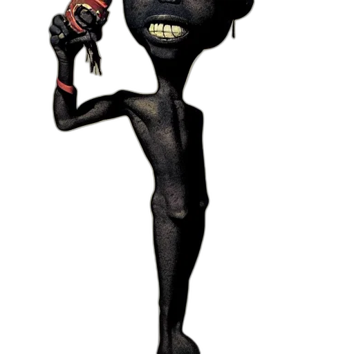 creature, mask, robot, staff transparent PNG cut-out
