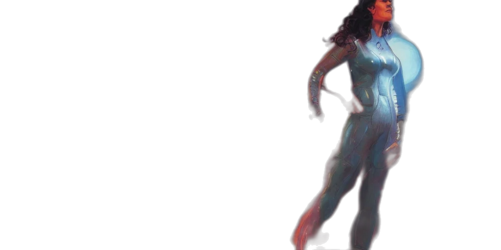 dress, concept art, comic book art, fantasy art transparent PNG cut-out