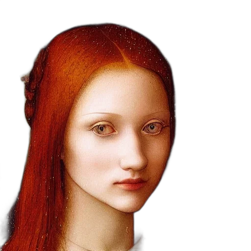 face, hair, crown, robot transparent PNG cut-out