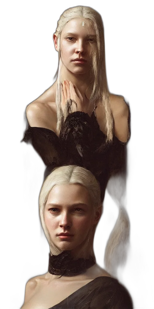 face, mask, dress, dragon transparent PNG cut-out