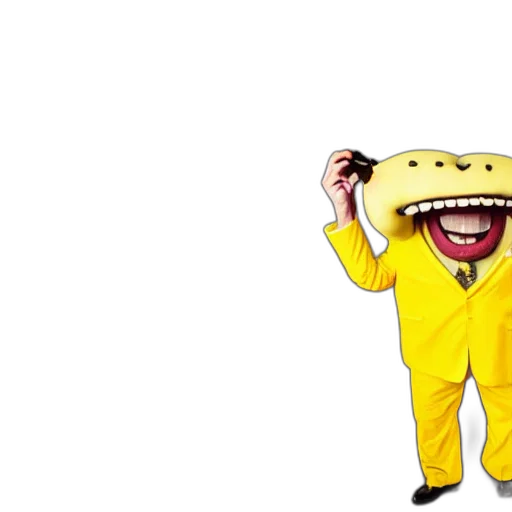 creature, animal, jacket, mask transparent PNG cut-out