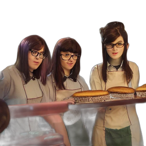 staff, food, robot, concept art transparent PNG cut-out