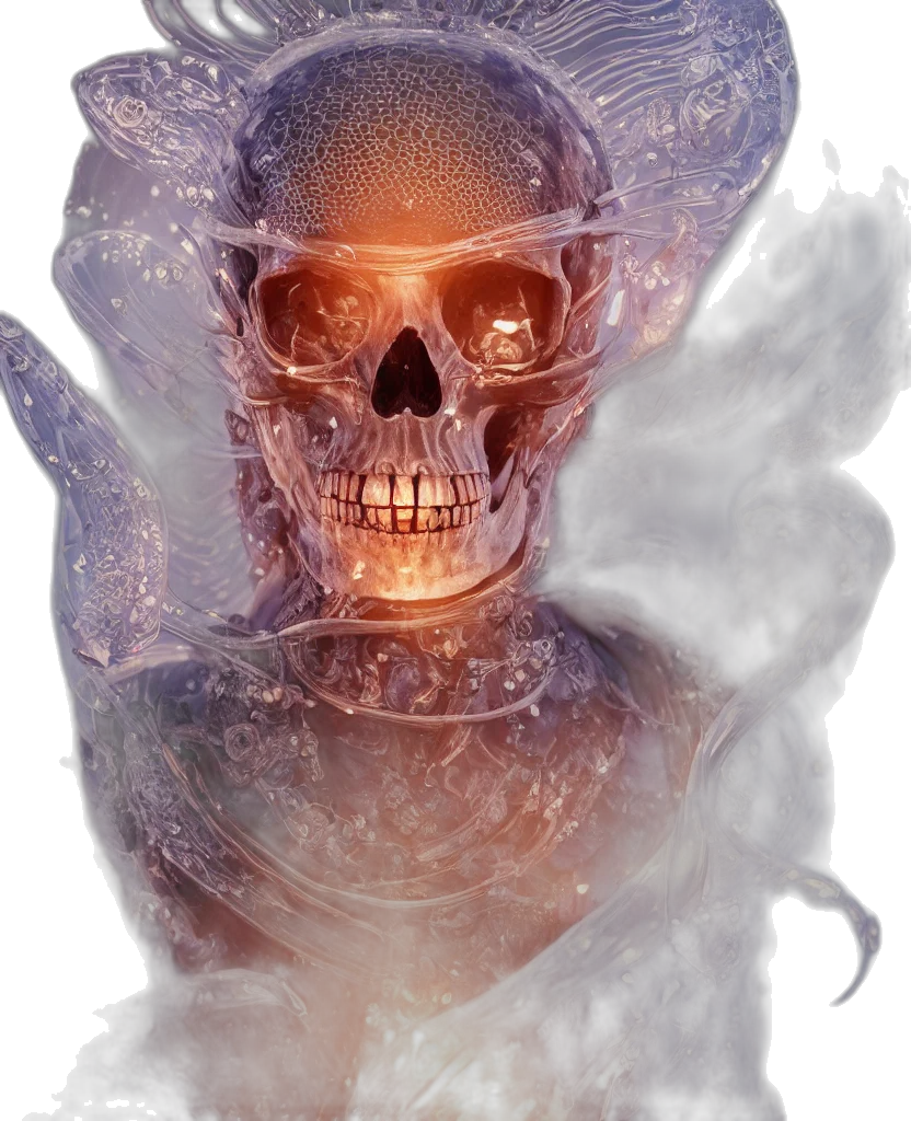 mask, face, creature, staff transparent PNG cut-out