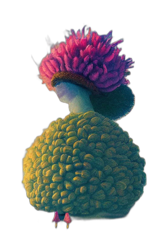 crown, flower, hat, animal, watercolor, concept art, photorealistic, 3d render transparent PNG cut-out