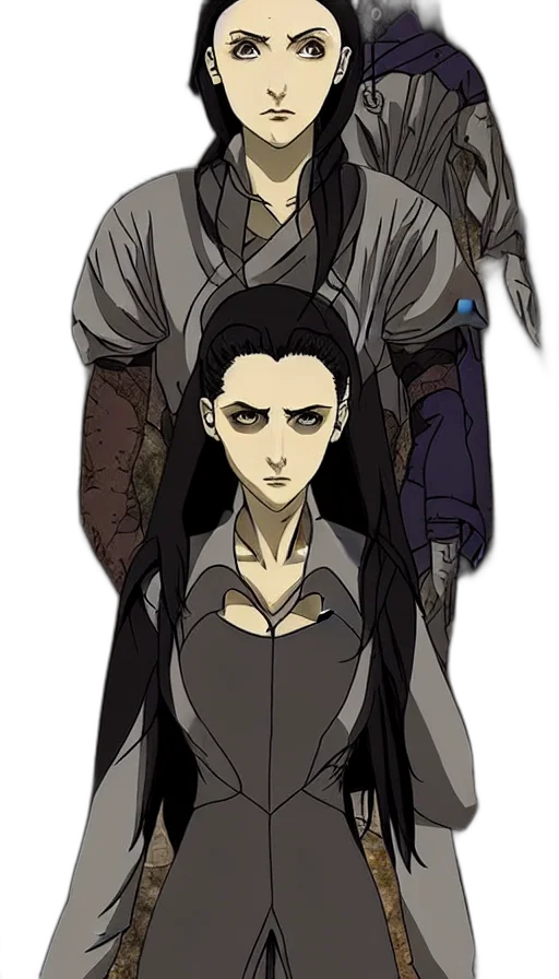 staff, mask, concept art, fantasy art, comic book art, anime, dark, earth tones transparent PNG cut-out