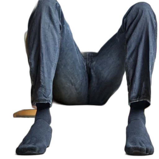 staff, furniture, jacket, shoes transparent PNG cut-out