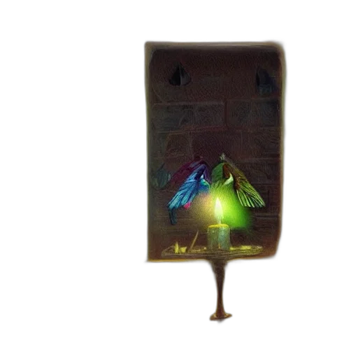 jewelry, umbrella, robot, bottle, 3d render, vivid, bug, fringes transparent PNG cut-out