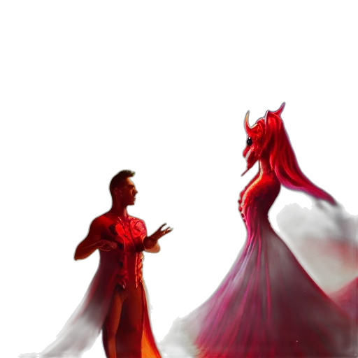 dress, concept art, 3d render, fantasy art transparent PNG cut-out