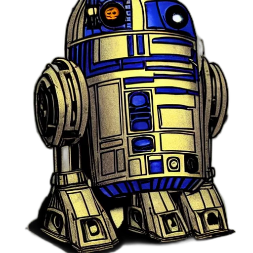 robot, 3d render, concept art, pixel art transparent PNG cut-out