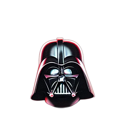 mask, face, hat, photorealistic, darth, vader, head, coming transparent PNG cut-out