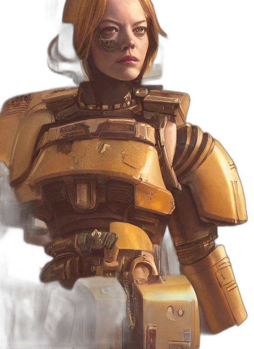 robot, concept art, fantasy art, comic book art transparent PNG cut-out