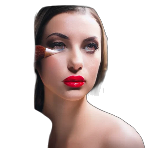 face, mask, jewelry, photorealistic, 3d render, oil painting, fantasy art, red transparent PNG cut-out