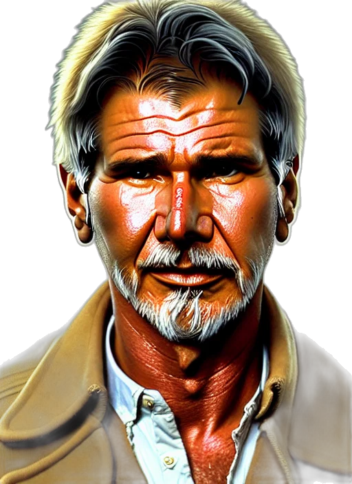 face, photorealistic, comic book art, pixel art transparent PNG cut-out