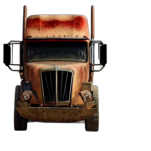 car, weapon, face, concept art, photorealistic, watercolor, 3d render, tractor transparent PNG cut-out