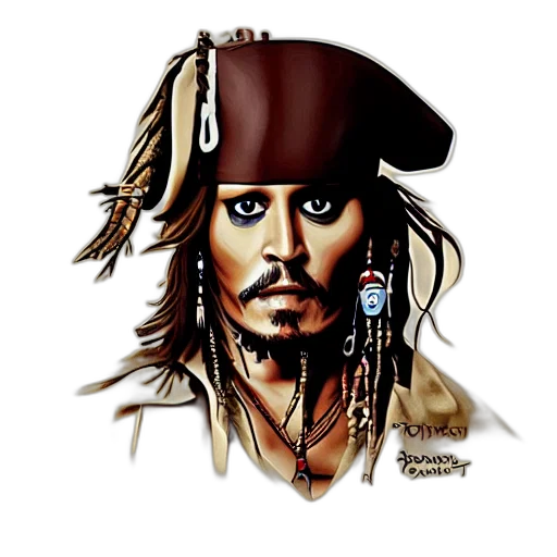 jewelry, face, photorealistic, cartoon, comic book art, fantasy art, portrait, johnny transparent PNG cut-out