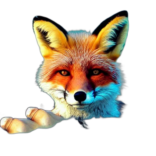 animal, staff, mask, creature, pixel art, 3d render, concept art, fantasy art transparent PNG cut-out