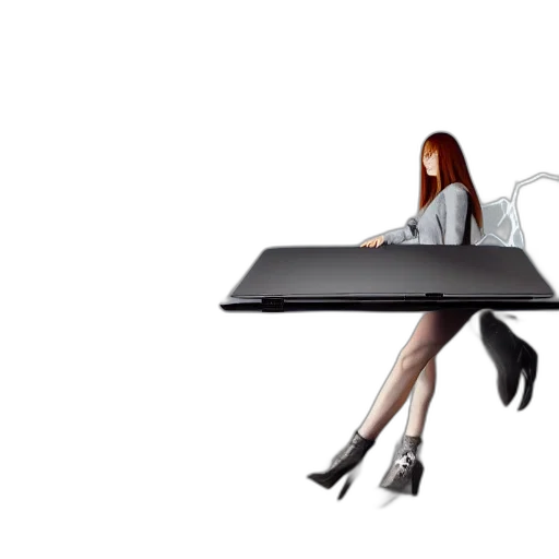 furniture, staff, robot, 3d render transparent PNG cut-out