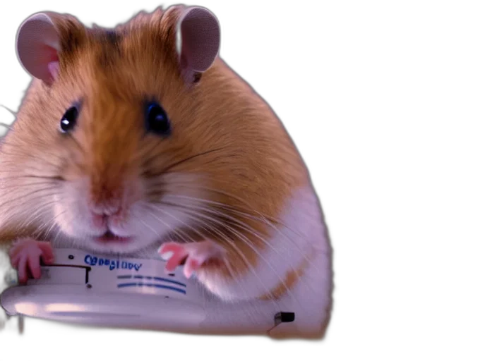 animal, food, film, still, hamster, working, mission, control transparent PNG cut-out