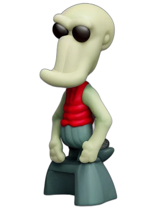 staff, robot, face, creature, 3d render, concept art, cartoon, photorealistic transparent PNG cut-out