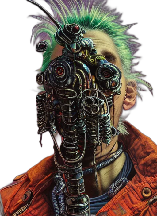 robot, face, mask, weapon transparent PNG cut-out