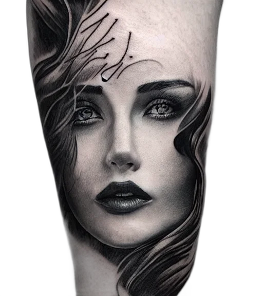 face, photorealistic, fantasy art, comic book art transparent PNG cut-out