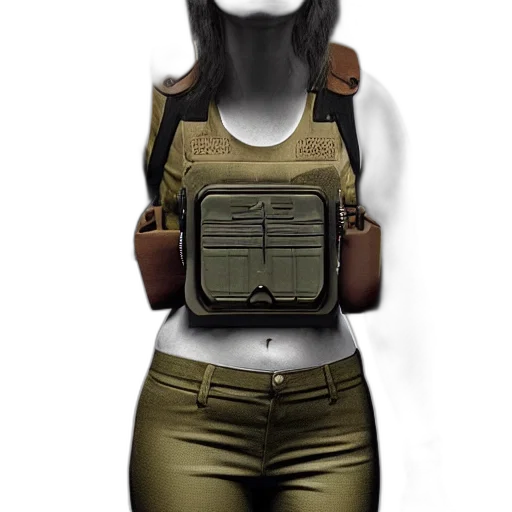 jacket, weapon, robot, face, concept art, 3d render, pixel art, comic book art transparent PNG cut-out