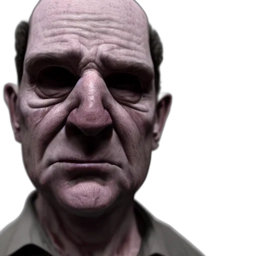 face, mask, 3d render, photorealistic transparent PNG cut-out