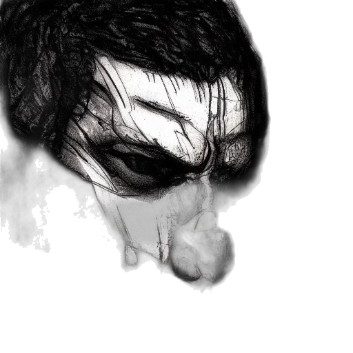 mask, face, creature, hair transparent PNG cut-out