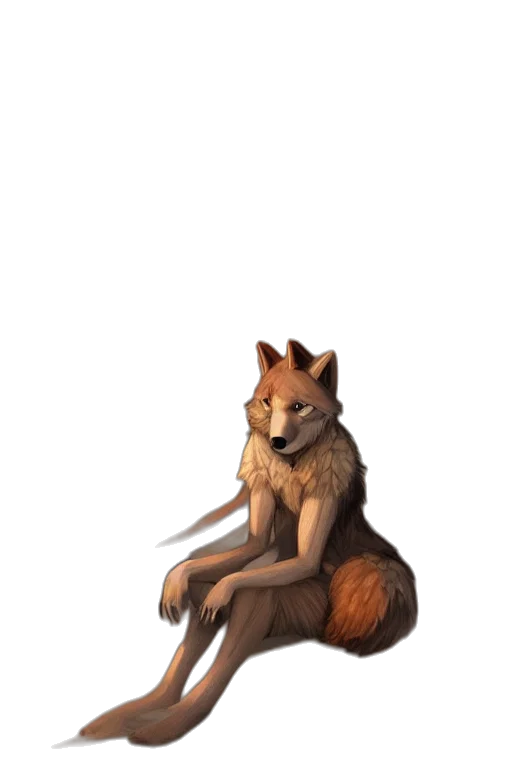 animal, creature, staff, concept art, pixel art, watercolor, fantasy art, earth tones transparent PNG cut-out