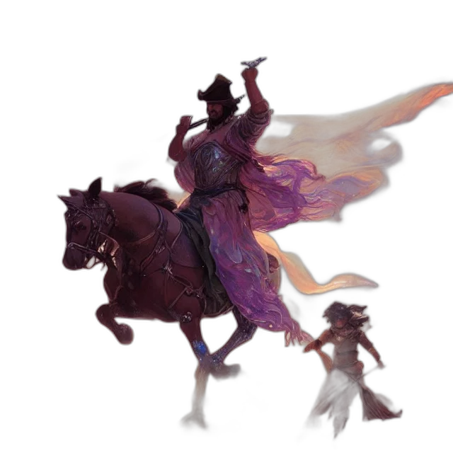 dragon, sword, staff, creature transparent PNG cut-out