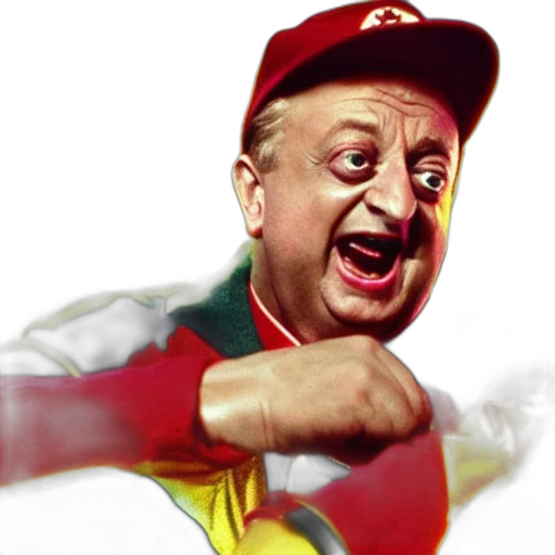 staff, face, photorealistic, concept art, cartoon, rodney, dangerfield, starring transparent PNG cut-out