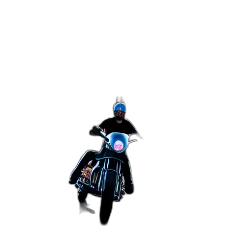 robot, jacket, staff, weapon transparent PNG cut-out