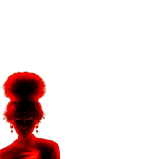 dress, hair, crown, face, concept art, 3d render, pixel art, comic book art transparent PNG cut-out