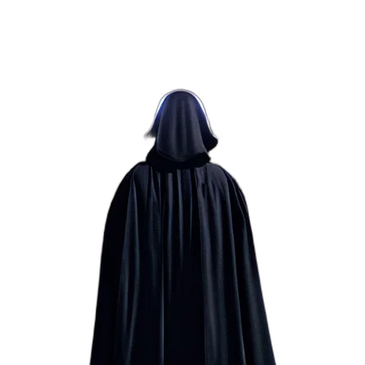jacket, mask, dress, staff transparent PNG cut-out