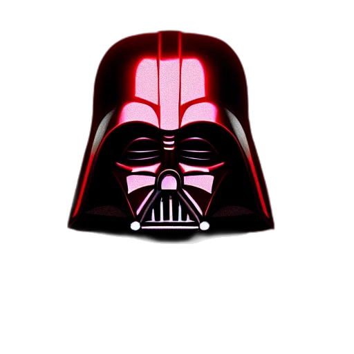 mask, hat, face, photorealistic, 3d render, concept art, pixel art, darth transparent PNG cut-out