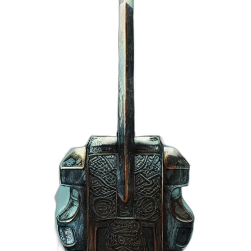 sword, weapon, staff, crown transparent PNG cut-out