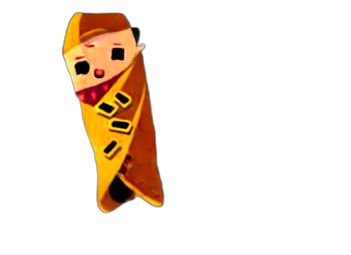 staff, umbrella, food, shoes, pixel art, concept art, 3d render, cartoon transparent PNG cut-out