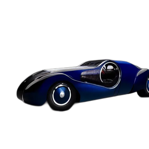 car, 3d render, concept art, photorealistic, cartoon, blue, futuristic, bugatti transparent PNG cut-out