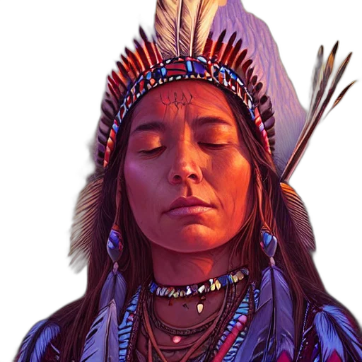 face, jewelry, hat, mask, photorealistic, oil painting, concept art, watercolor transparent PNG cut-out