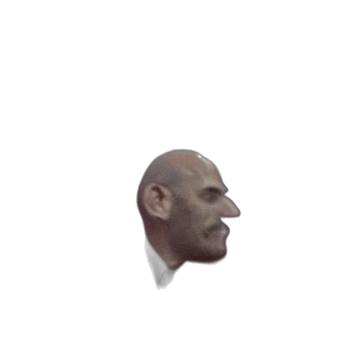 face, mask, creature, hair, photorealistic, pixel art, concept art, watercolor transparent PNG cut-out