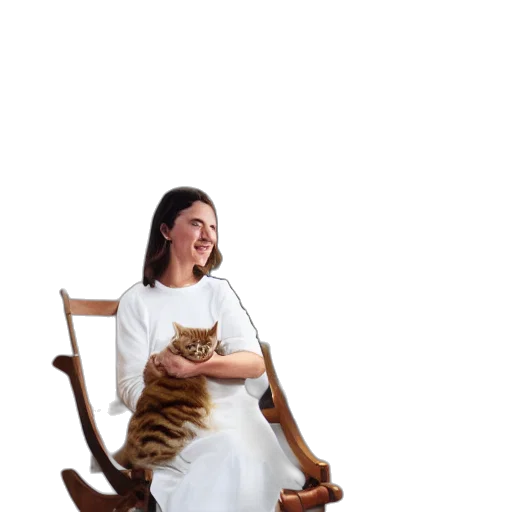 staff, dress, furniture, animal transparent PNG cut-out