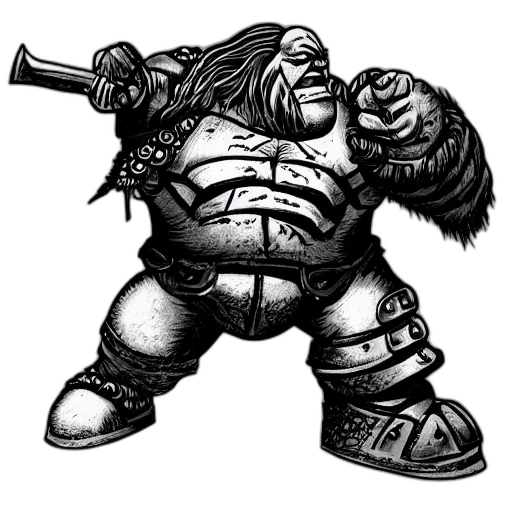 staff, weapon, creature, face, concept art, fantasy art, comic book art, cartoon transparent PNG cut-out