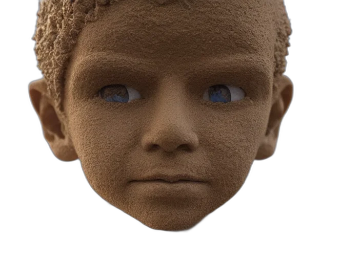 face, mask, creature, robot transparent PNG cut-out