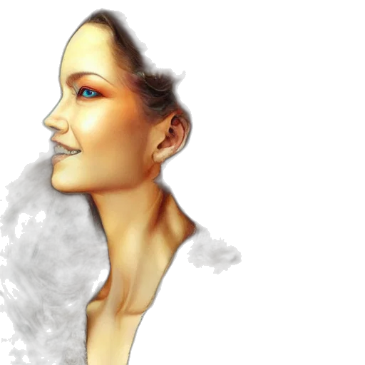 face, jewelry, mask, photorealistic transparent PNG cut-out