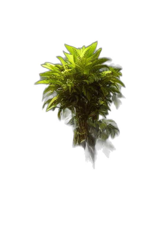 tree, crown, flower, staff, 3d render, photorealistic, concept art, pixel art transparent PNG cut-out