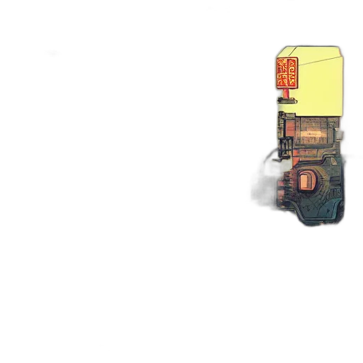 robot, bottle, car, weapon, pixel art, concept art, 3d render, watercolor transparent PNG cut-out