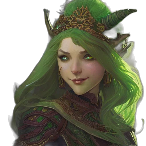 dragon, crown, face, staff transparent PNG cut-out