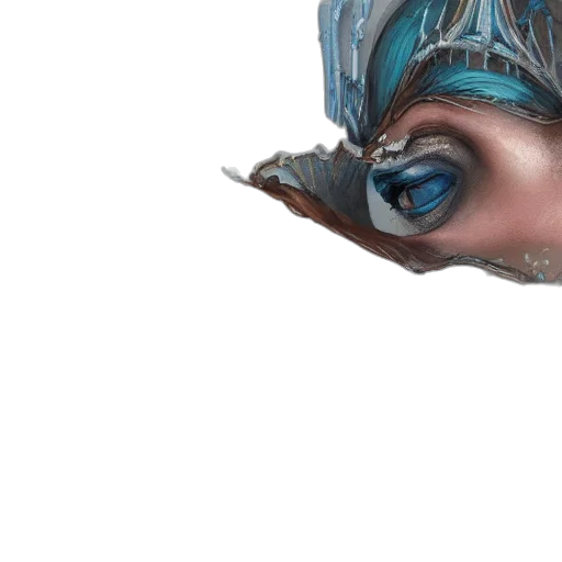 mask, face, creature, dragon transparent PNG cut-out