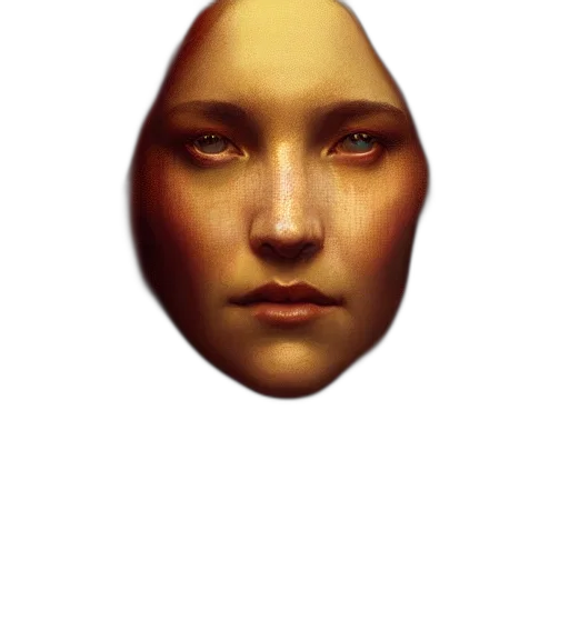 face, mask, robot, crown transparent PNG cut-out